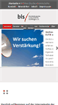 Mobile Screenshot of blsev.de